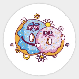 Donut Sisters Sticker